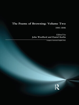 cover image of The Poems of Browning